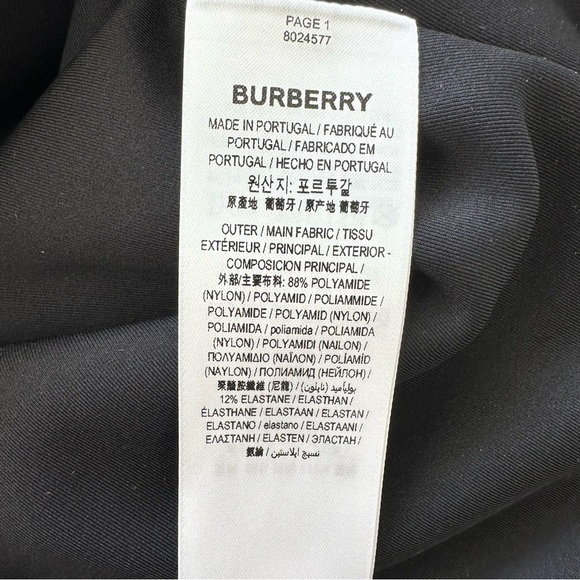 NWT!!! Burberry women bodysuit with chain size L - Picture 9 of 9